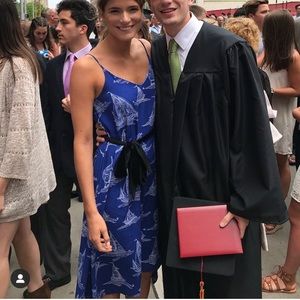 Antibes Blanc Sailboat Dress